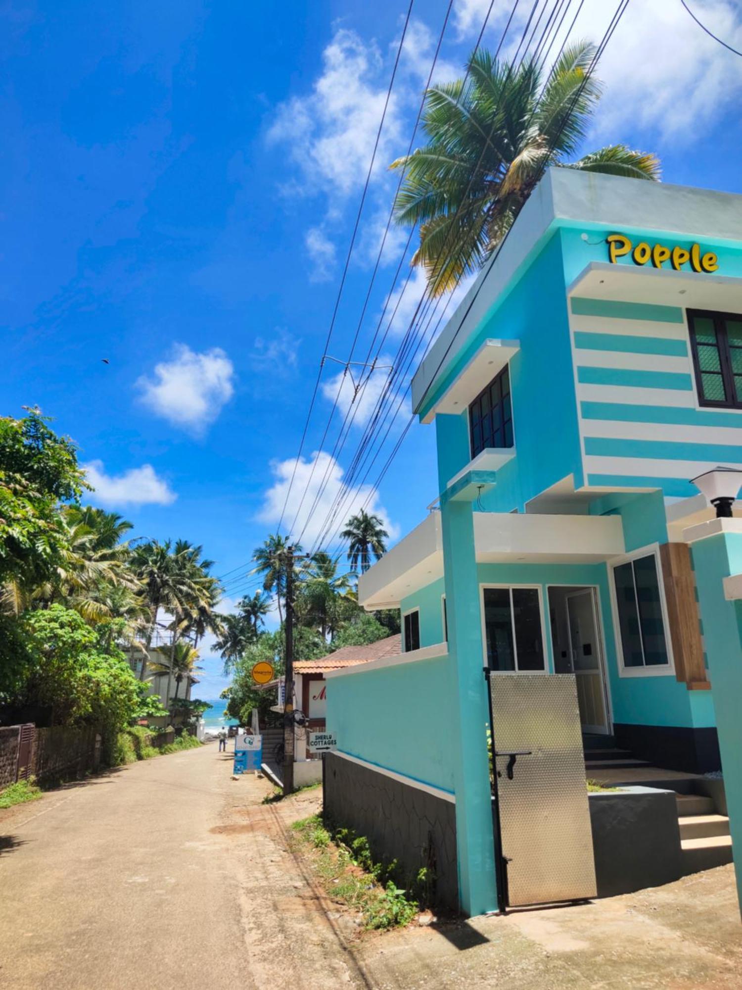 Popple Beach House Varkala Eksteriør billede