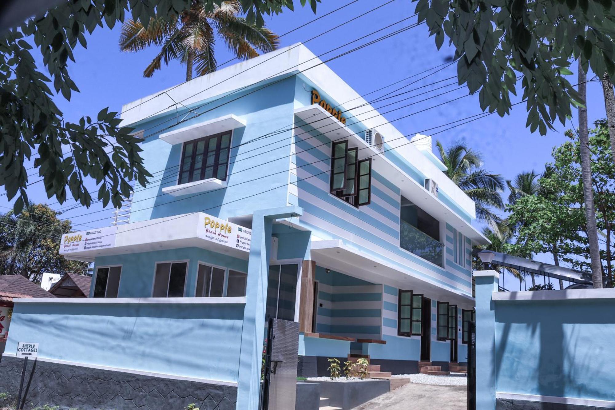 Popple Beach House Varkala Eksteriør billede