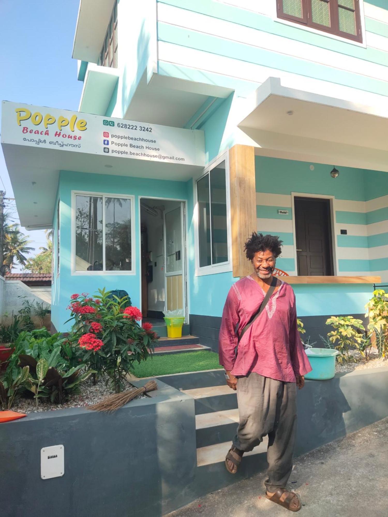 Popple Beach House Varkala Eksteriør billede