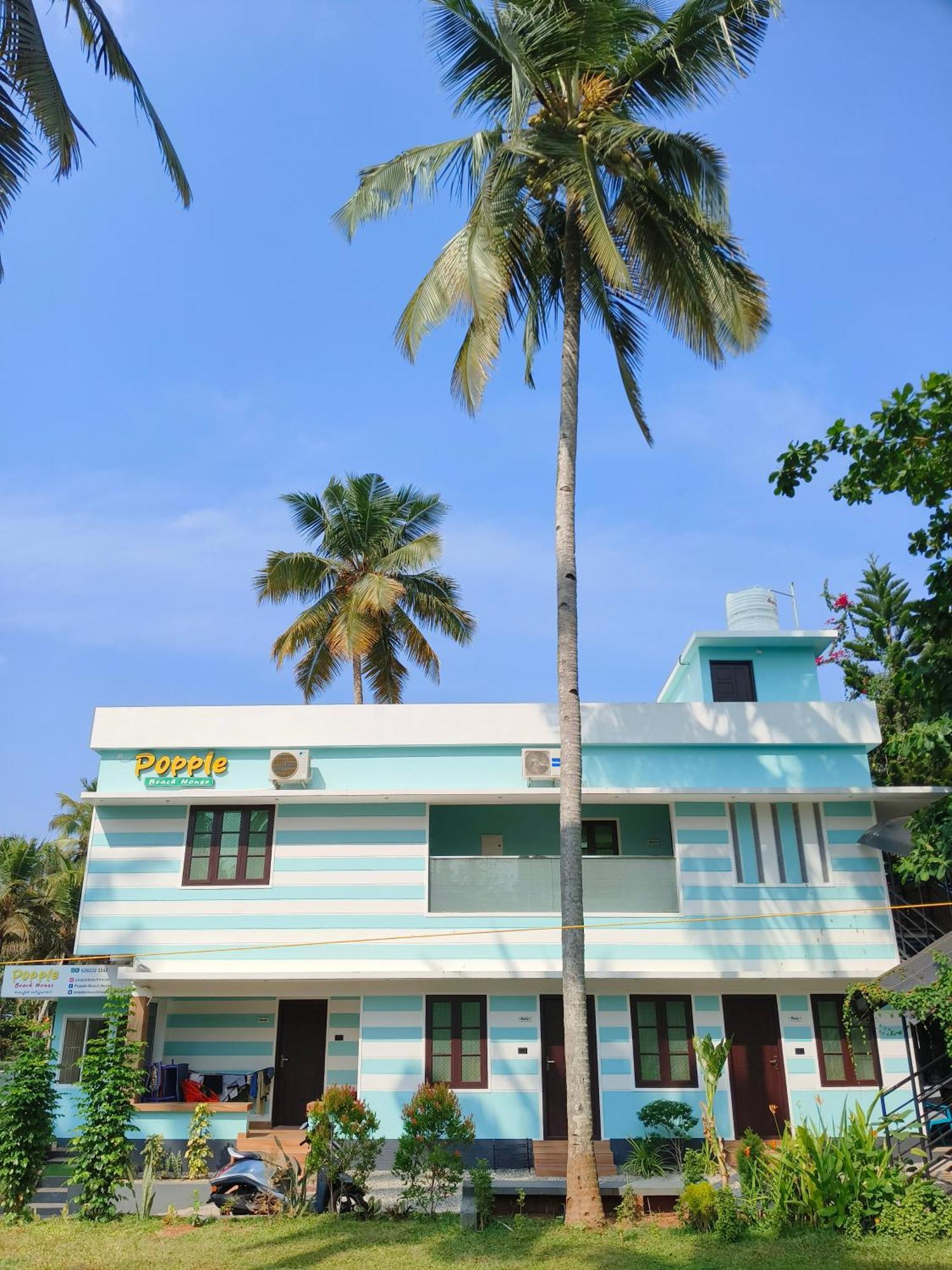Popple Beach House Varkala Eksteriør billede