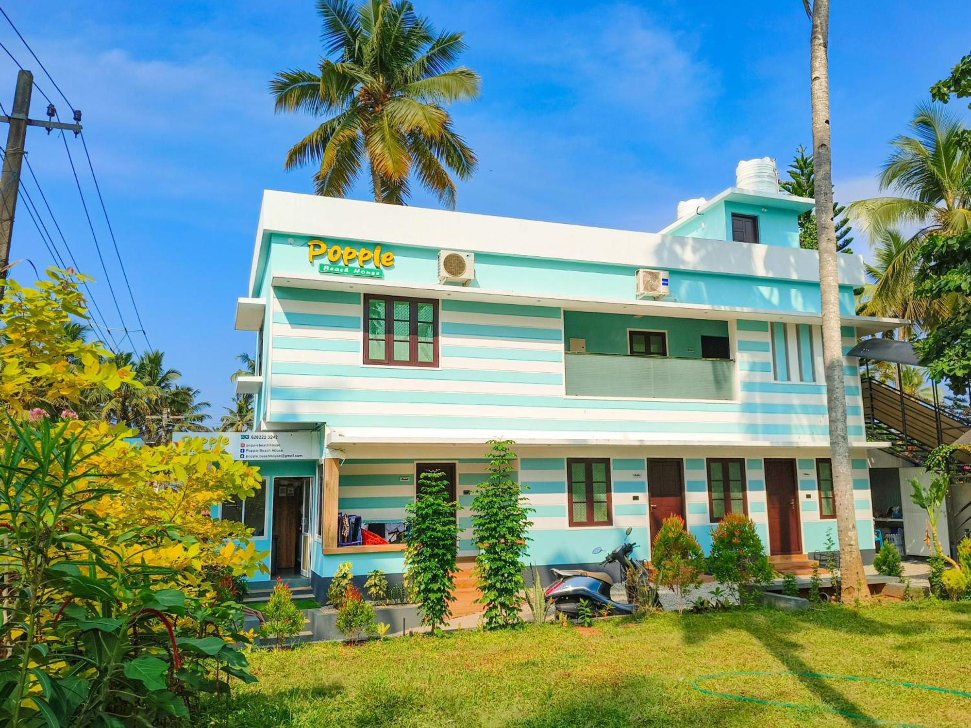 Popple Beach House Varkala Eksteriør billede