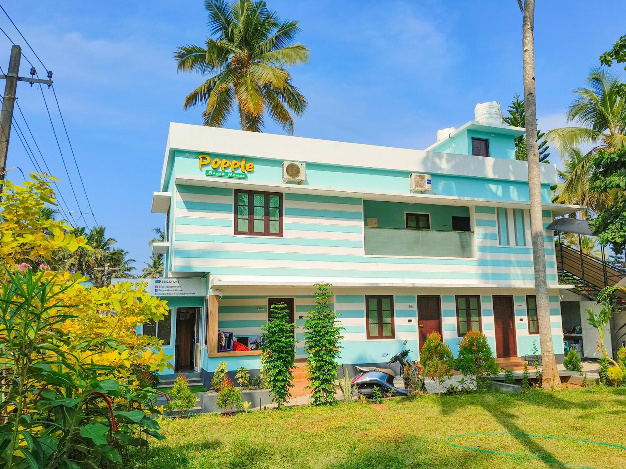 Popple Beach House Varkala Eksteriør billede